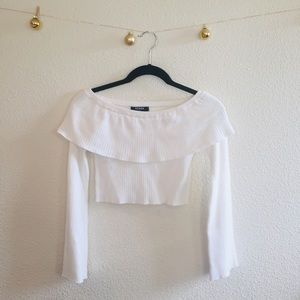 Azalea Long Sleeved Crop Top